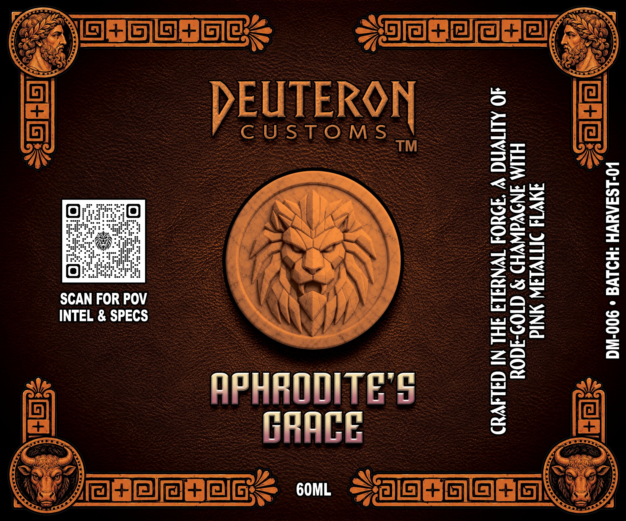 Aphrodite's Grace — SERIES 01 Opaque paint bottle