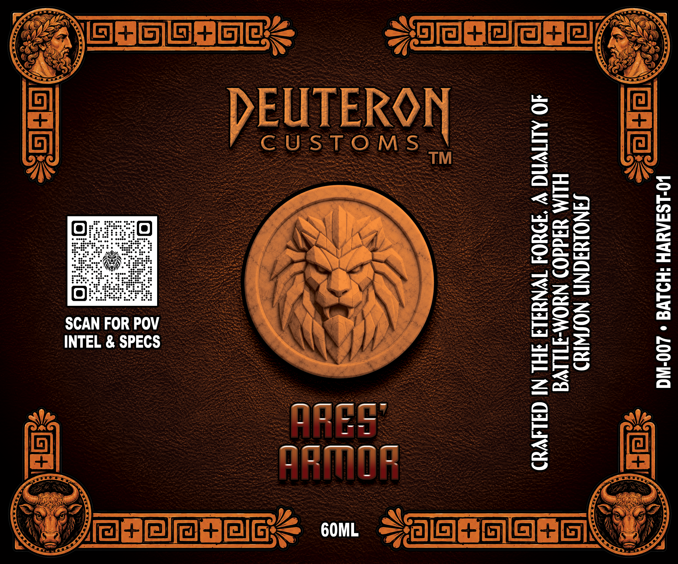 Ares' Armor — SERIES 01 Opaque paint bottle