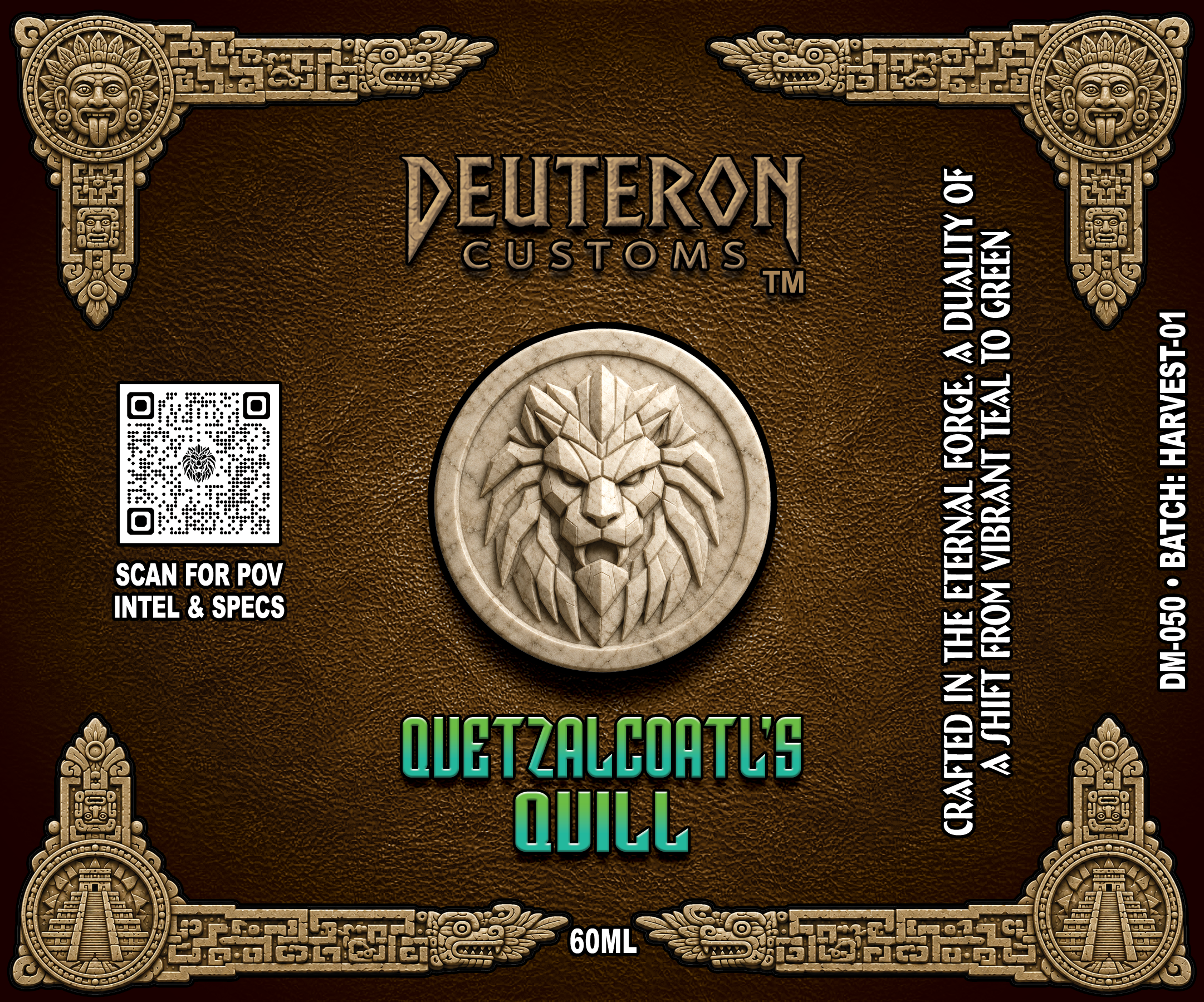 Quetzalcoatl's Quill — SERIES 01 Multi-Chroma paint bottle