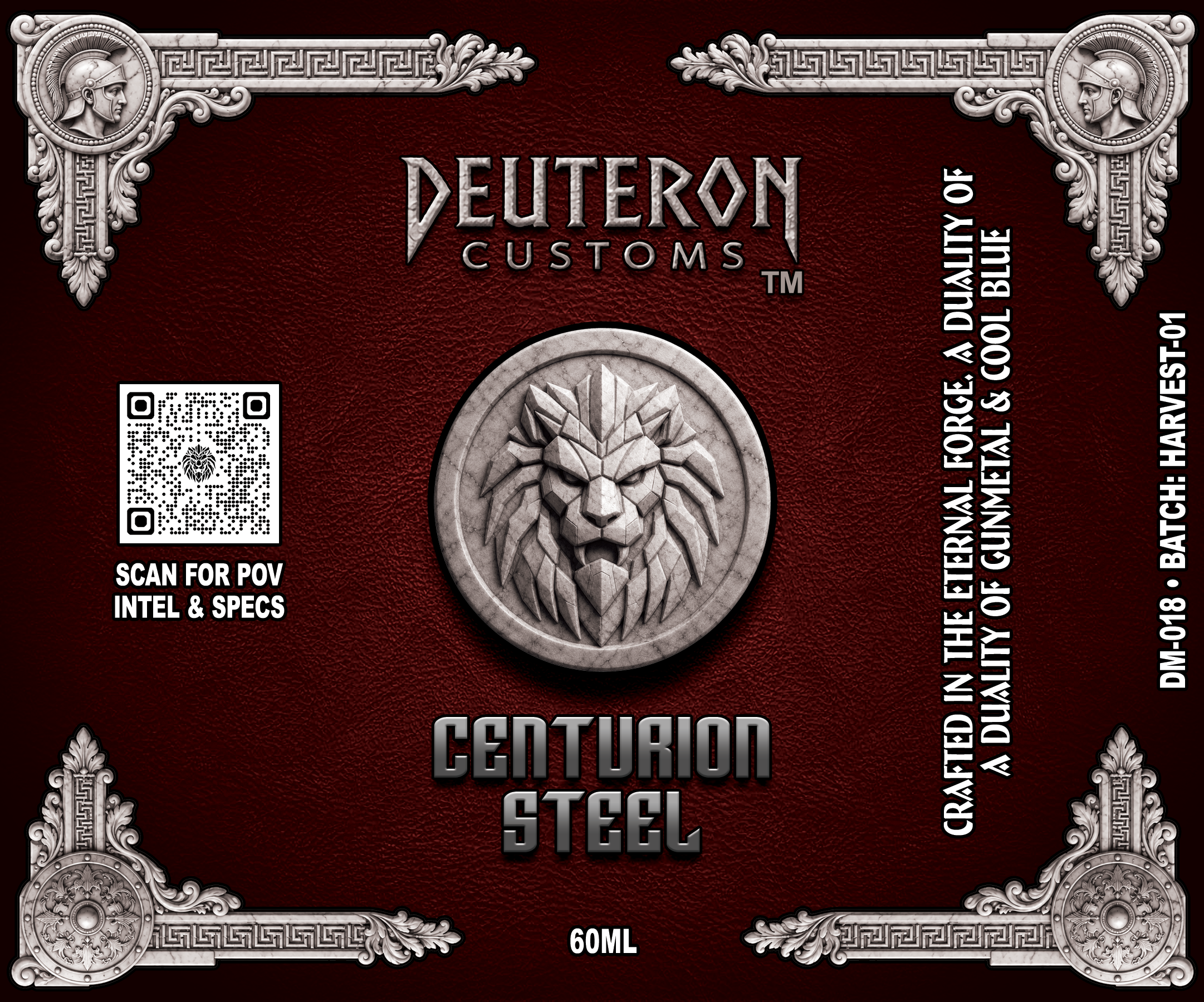 Centurion Steel — SERIES 01 Opaque paint bottle