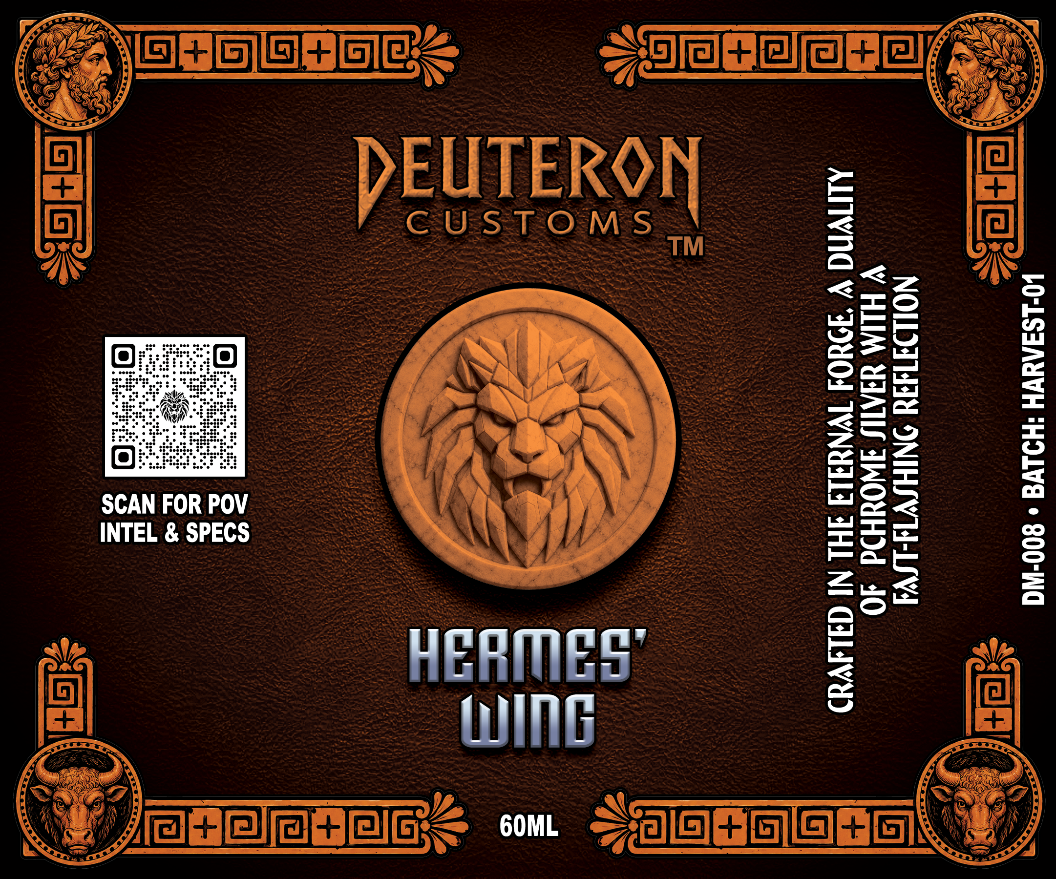 Hermes' Wing — SERIES 01 Opaque paint bottle