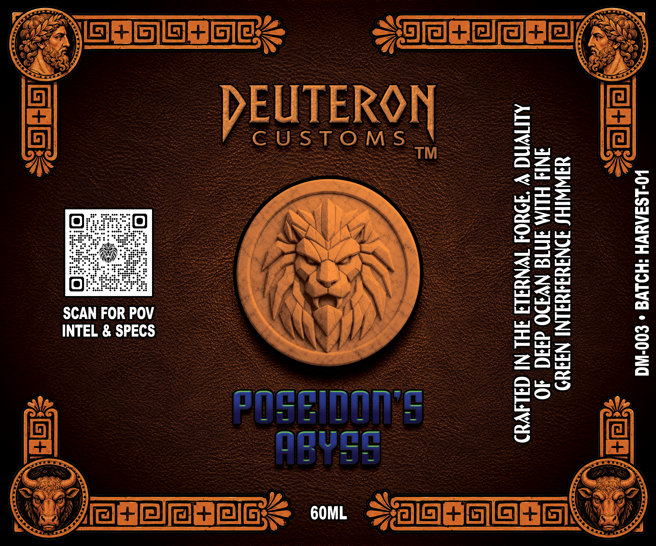 Poseidon's Abyss — SERIES 01 Multi-Chroma paint bottle