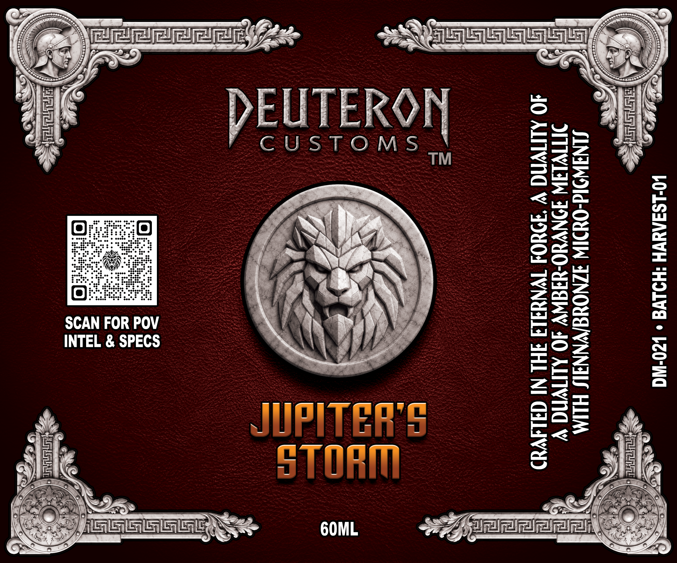 Jupiter's Storm — SERIES 01 Opaque paint bottle
