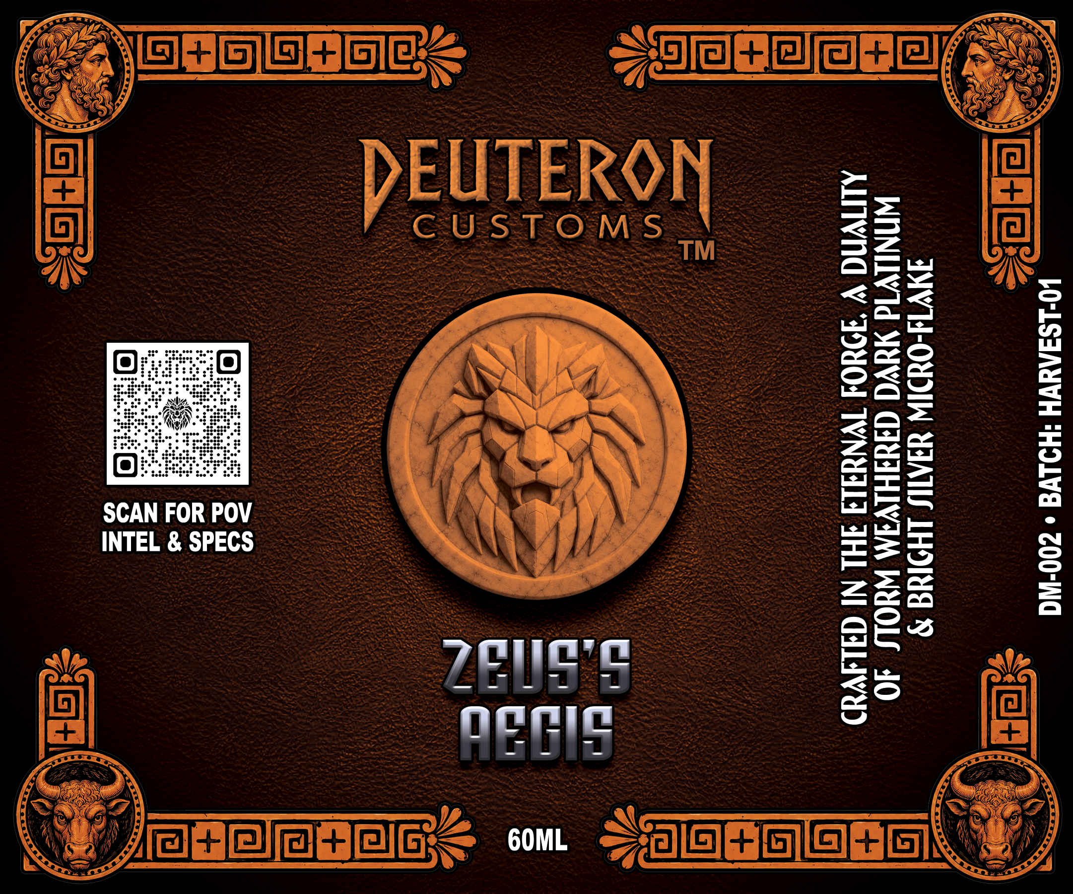 Zeus's Aegis — SERIES 01 Opaque paint bottle