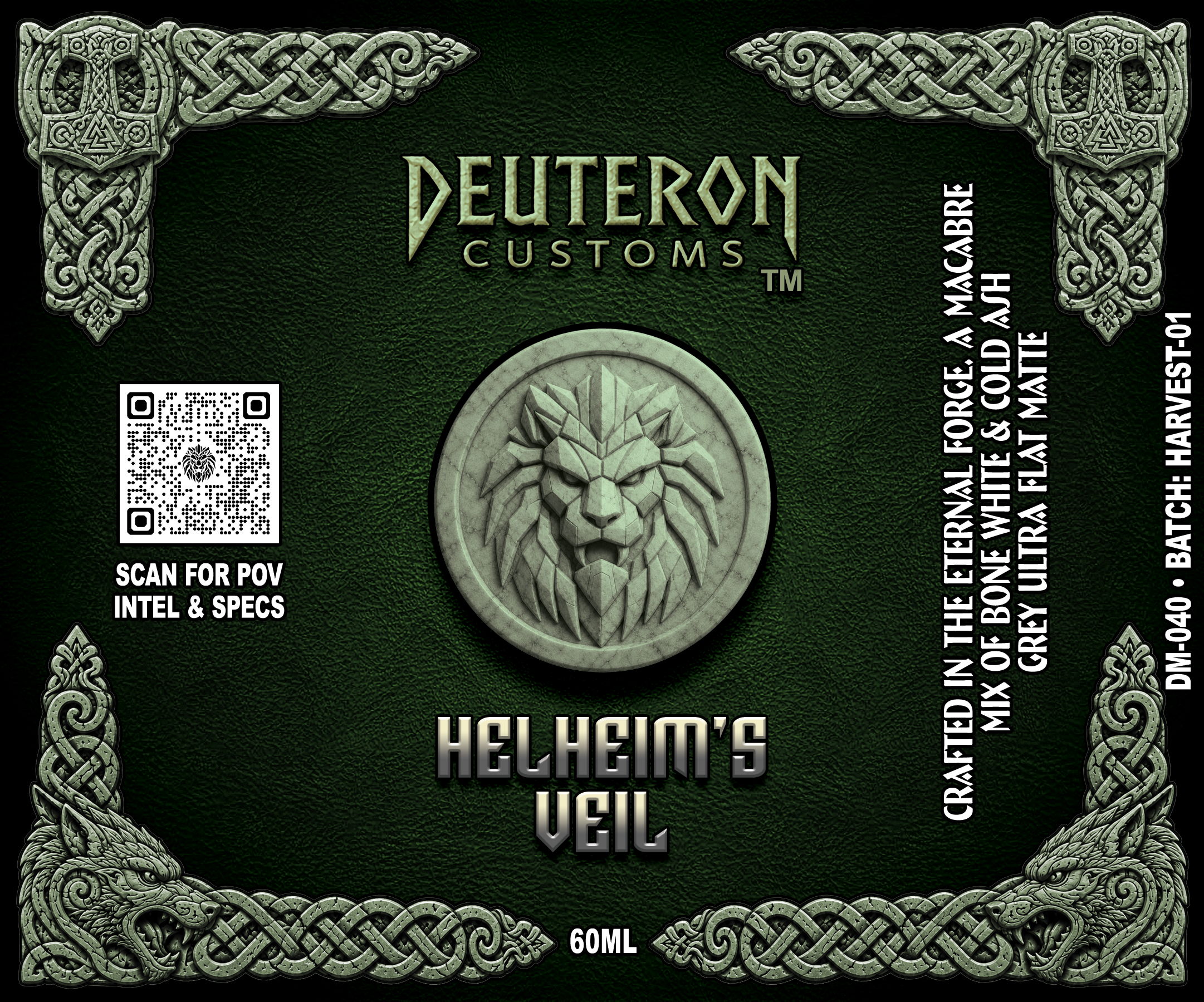 Helheim's Veil — SERIES 01 Opaque paint bottle