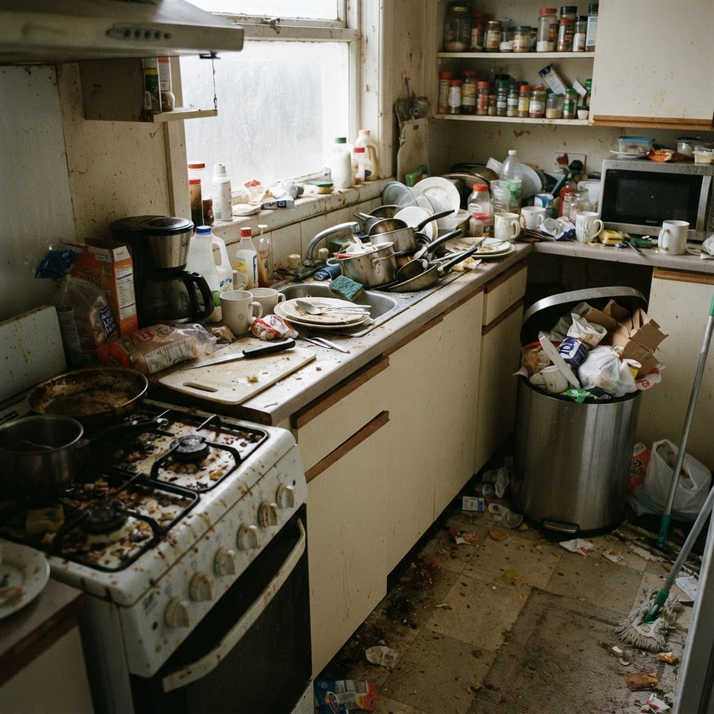 Kitchen before