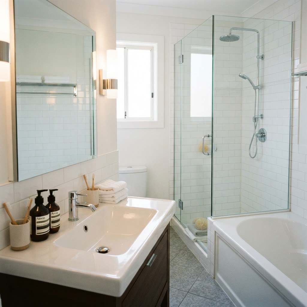 Bathroom after