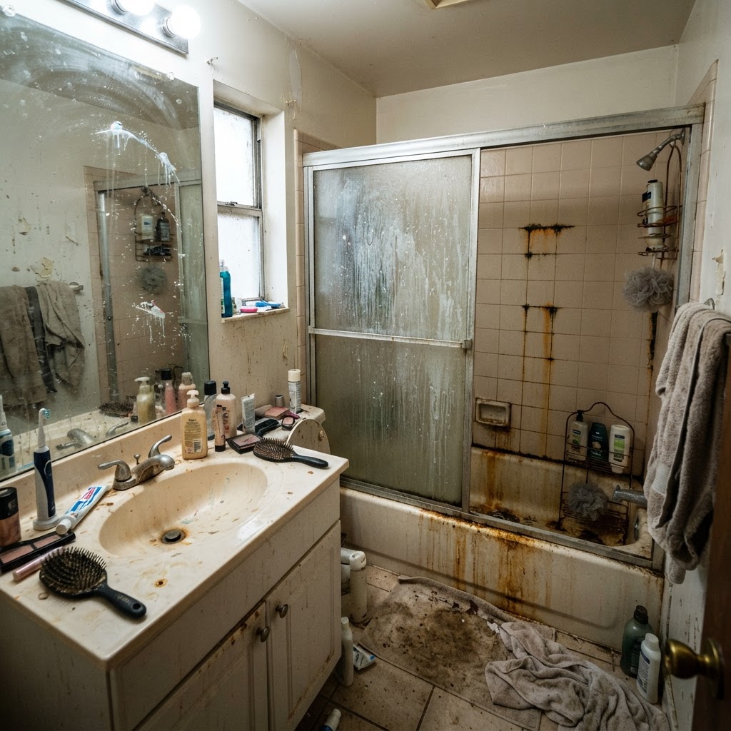 Bathroom before