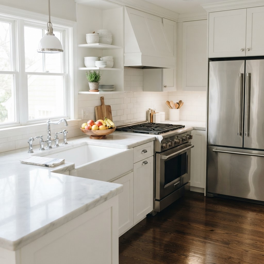 Kitchen after