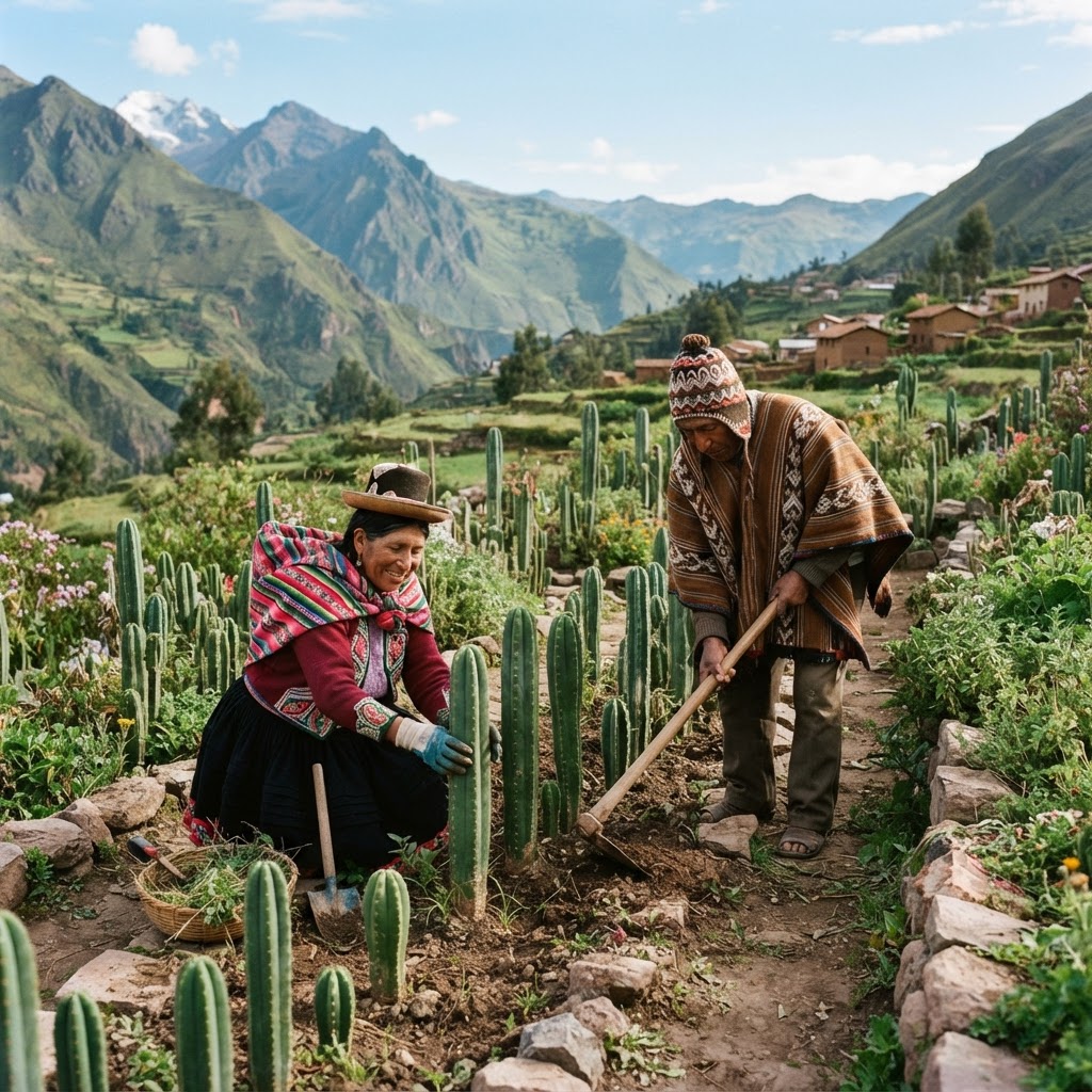 Comunidades andinas conservan el conocimiento tradicional del San Pedro