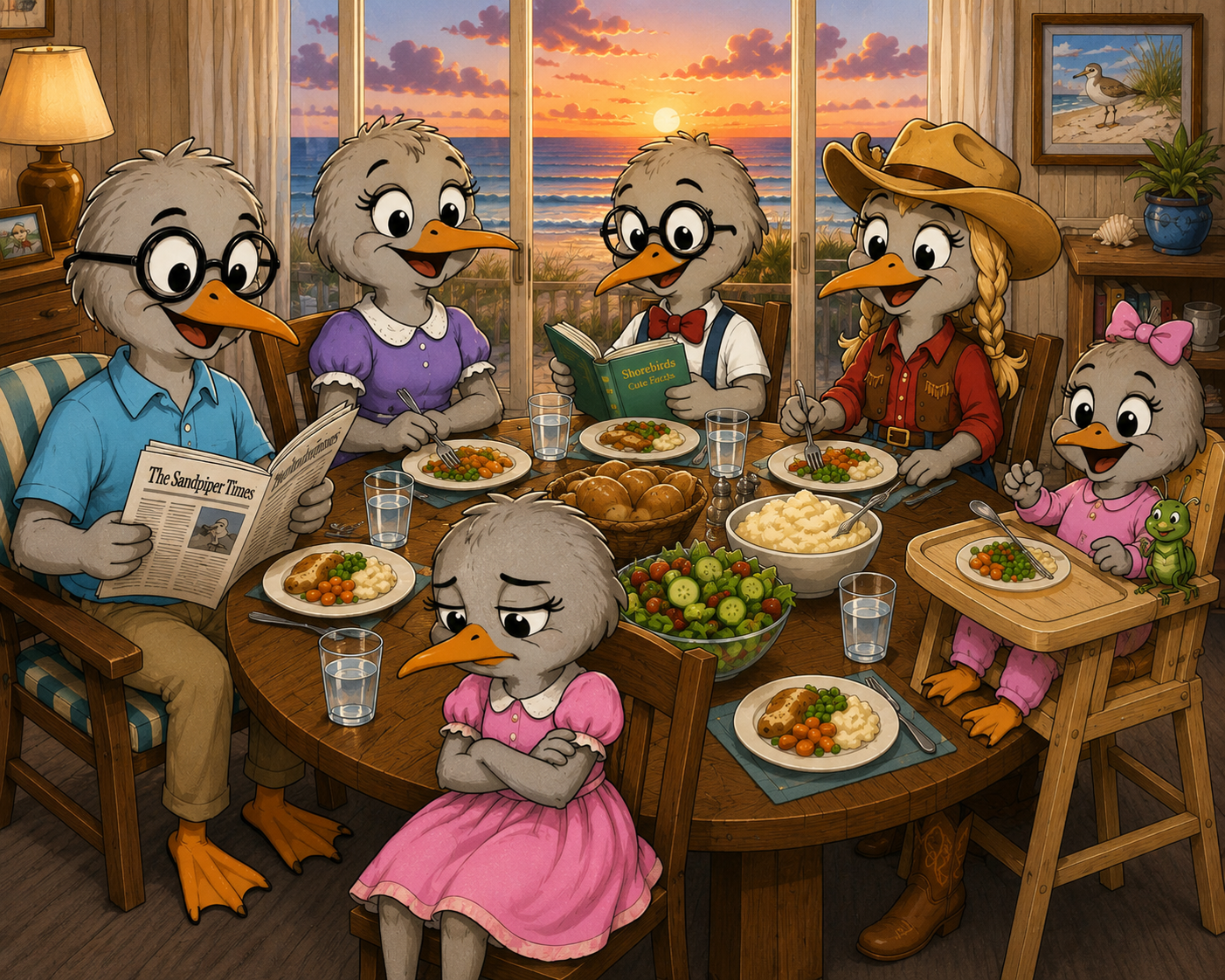Cover illustration for Unbreaded sandwich