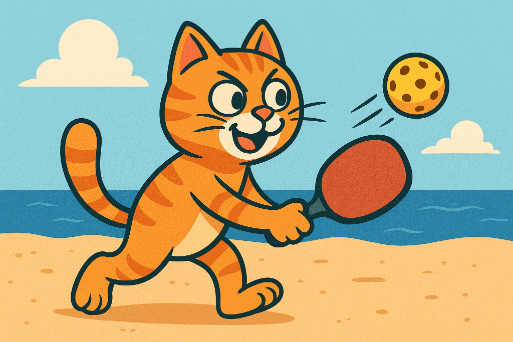 Illustration for Melody the Pickleball champion