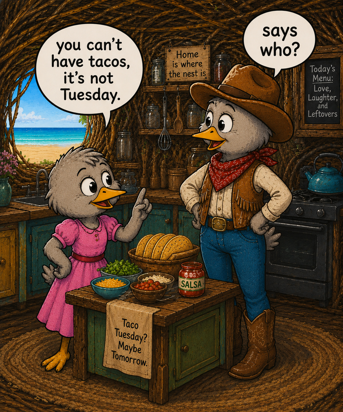 Illustration for Taco Tuesday