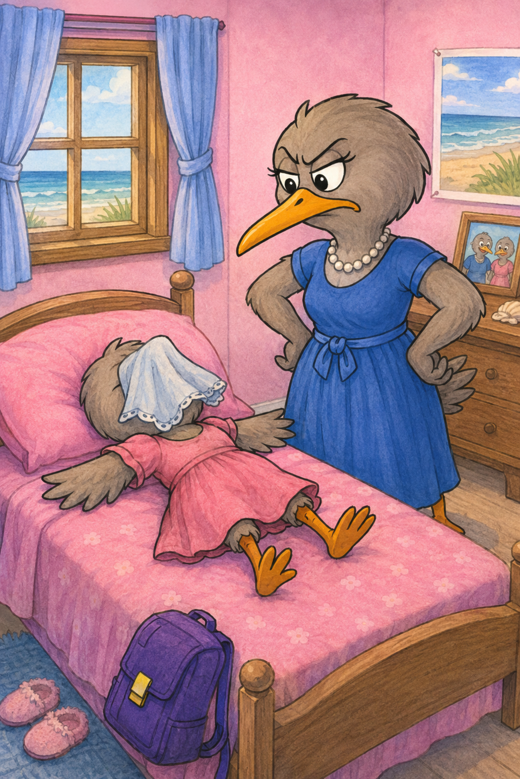 Cover illustration for Rosa's exploding lungs