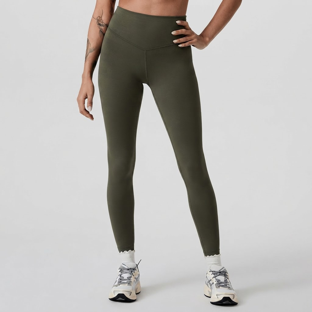 Vuori AllTheForm Legging — Army