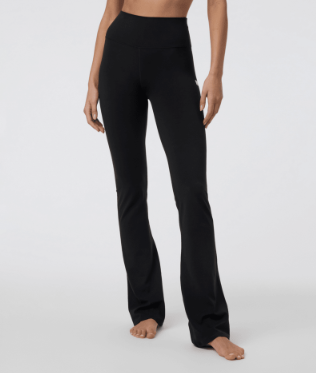 Vuori AllTheFeels Slim Flare — Black