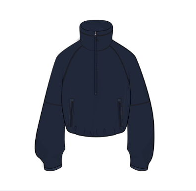 Vuori Alpine Half Zip — Ink