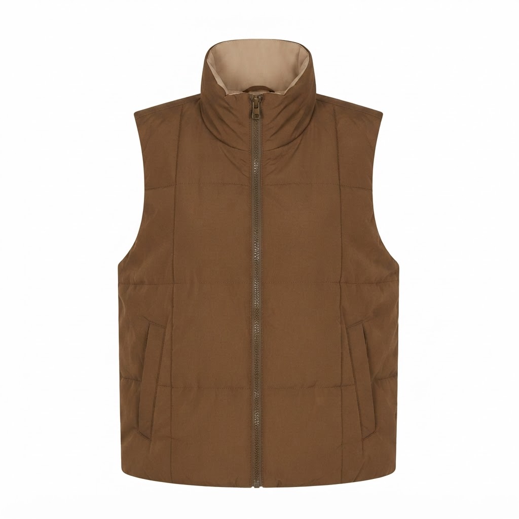 Vuori Canyon Insulated Sporty Vest — Bourbon