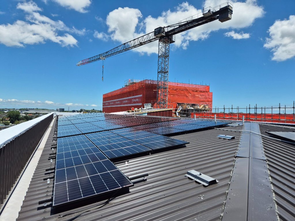 Large Commercial Solar Installation