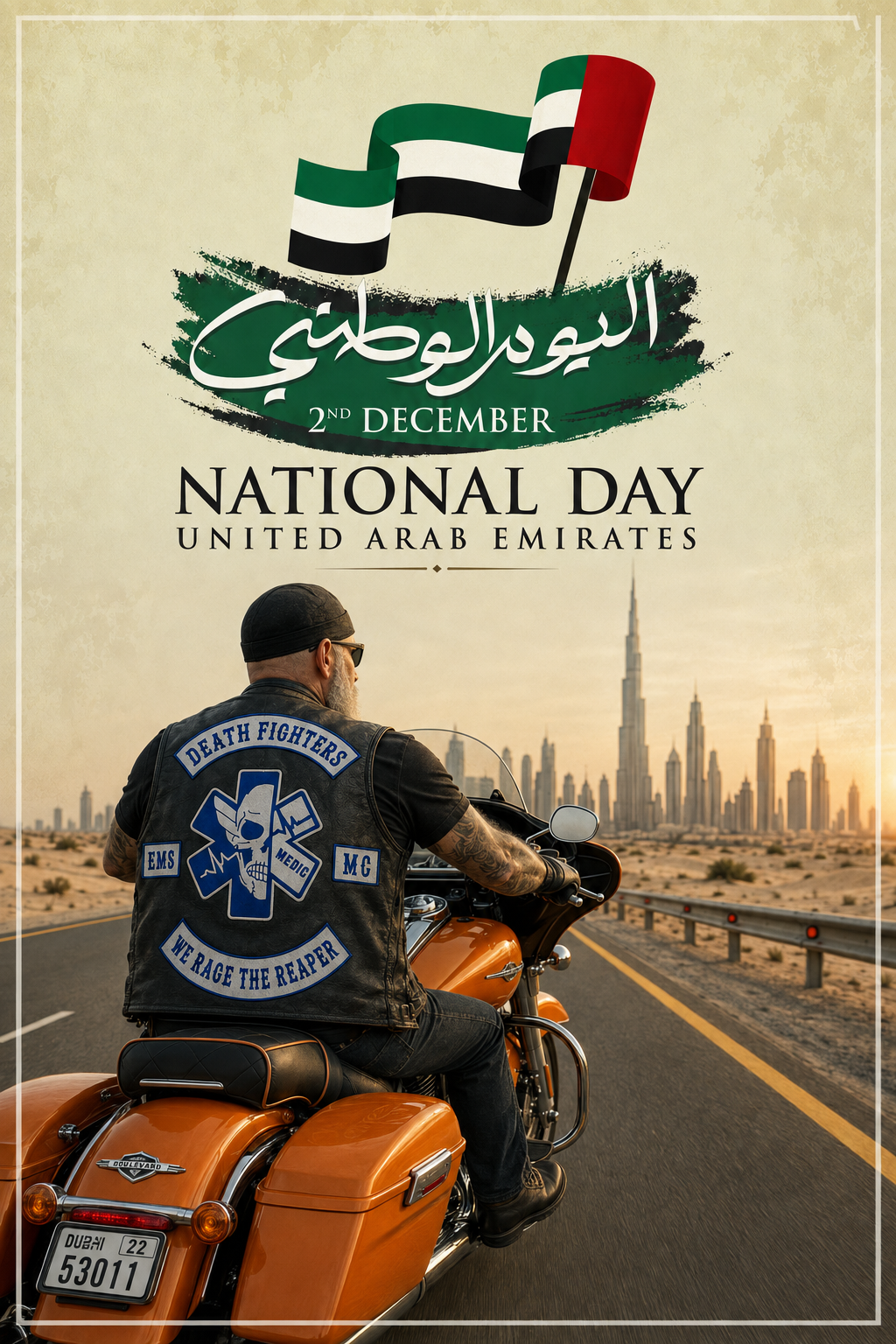 Death Fighters EMS MC — UAE National Day, 2 December
