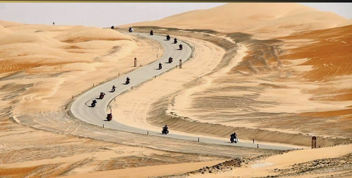 Desert Road Formation