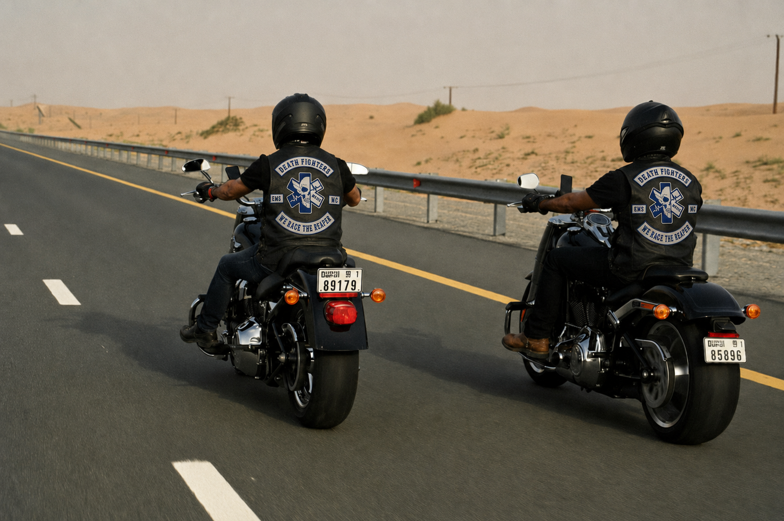 Death Fighters EMS MC — Highway Run