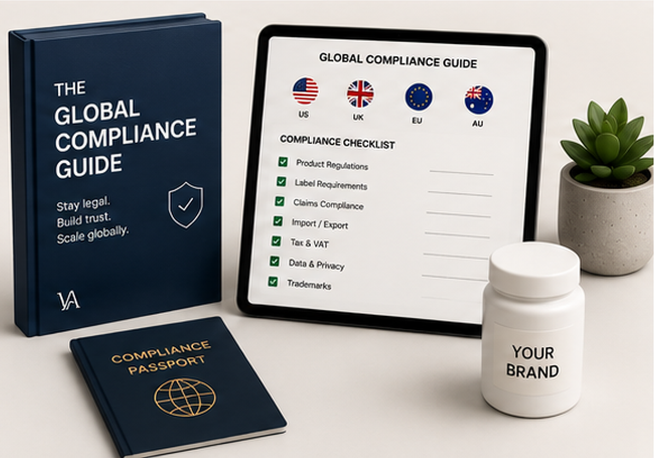 Day 06 - The compliance trap that kills supplement brands - and what you can and cannot legally say in the UK, USA and Australia.