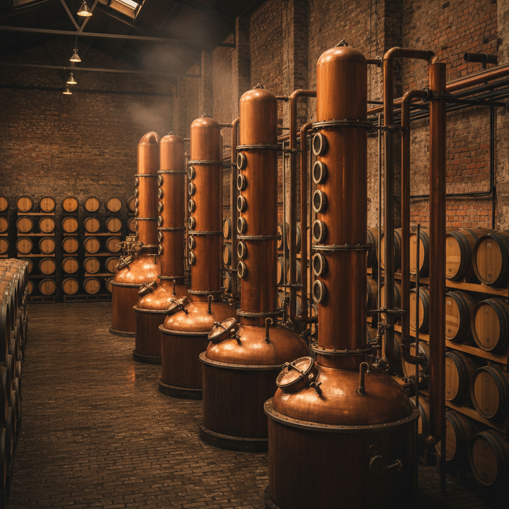 Craft distillery production