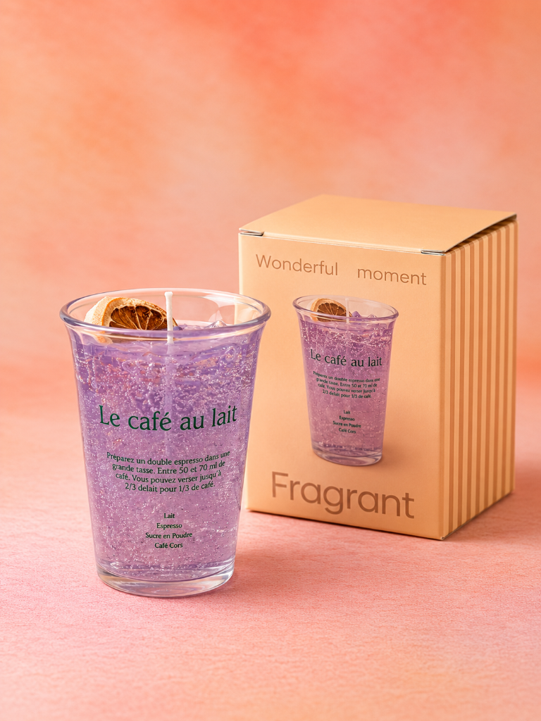 Bougie Café au Lait — BougieCrème artisanale