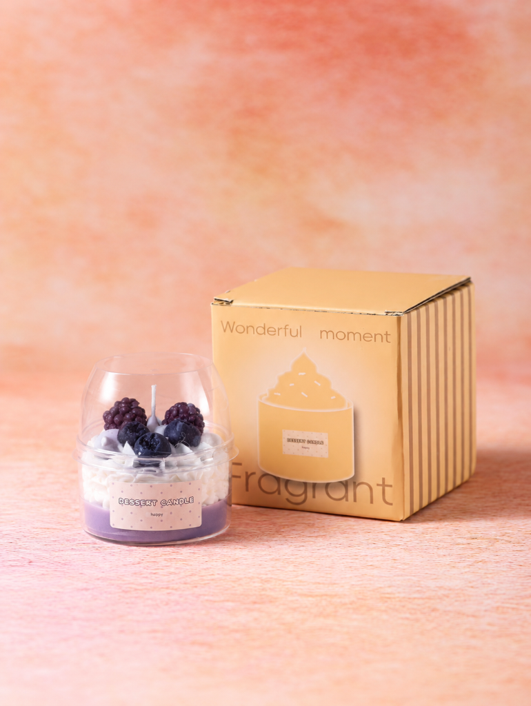 Bougie Myrtille & Mûre — BougieCrème artisanale