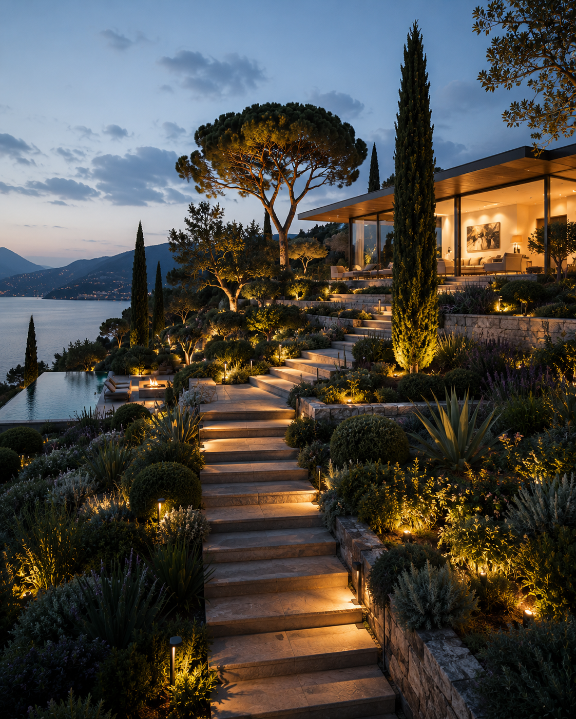 Garten und Außenraum eines Zweitwohnsitzes am Gardasee – Pflege bei Abwesenheit