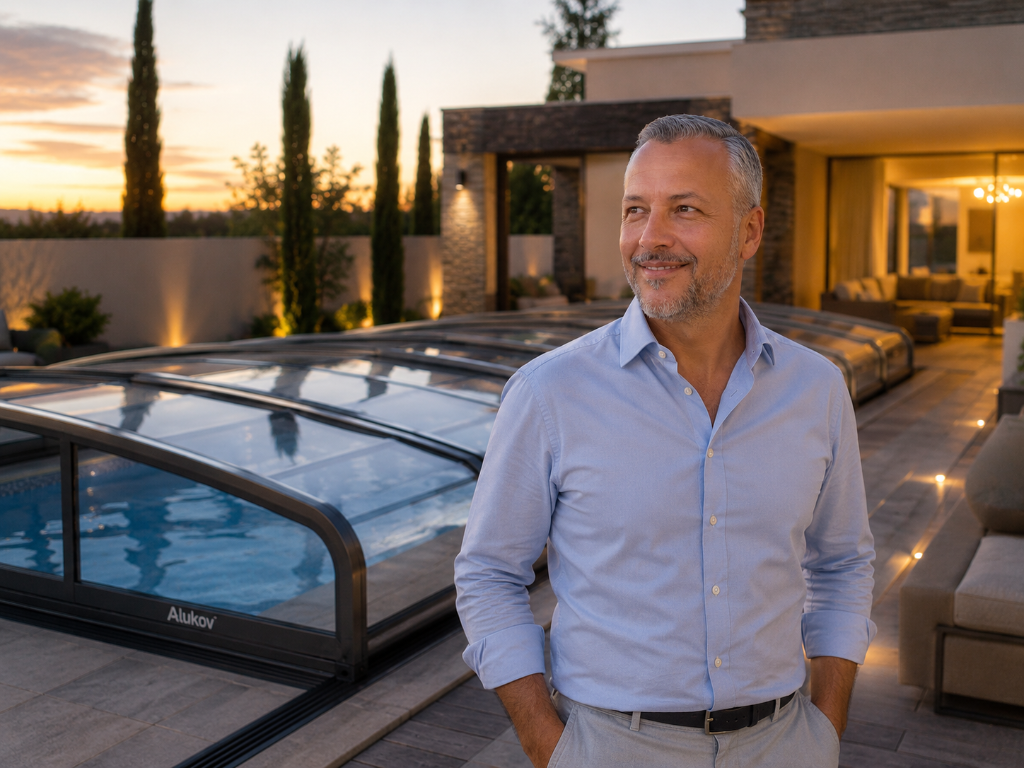 Pool und Wellness als zusammenhängender Rückzugsort – Villa Martini Showhouse