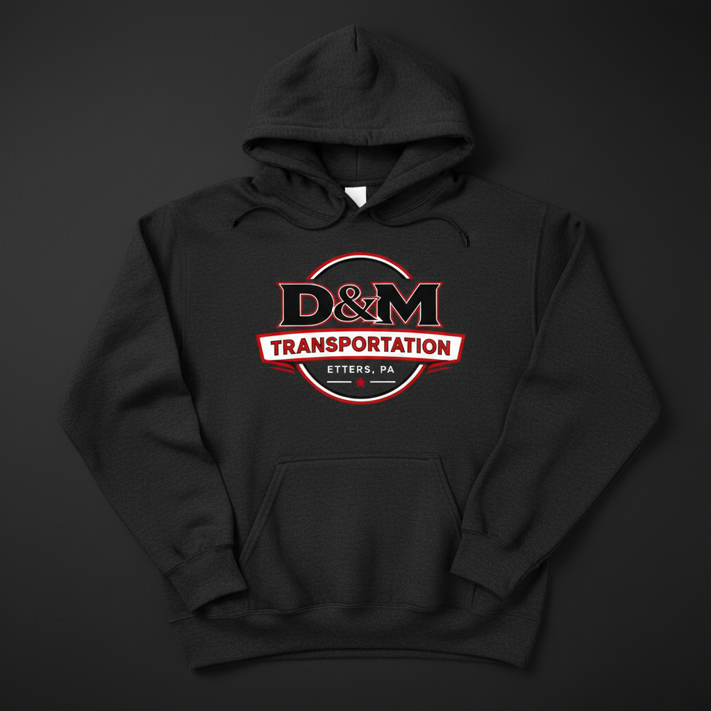 D&M Pullover Hoodie - Charcoal