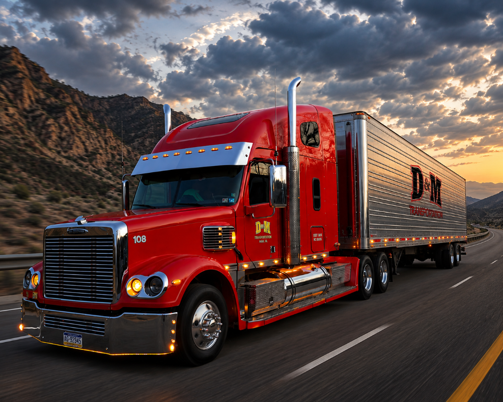Industrial truck detail showing precision and quality