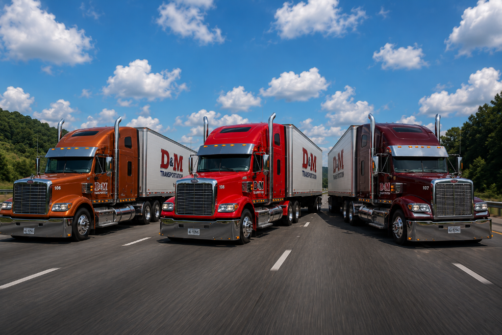 D&M Transportation fleet