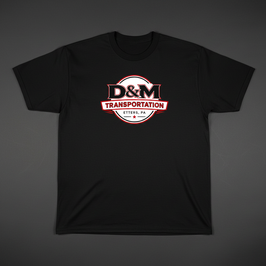 D&M Classic Tee - Black