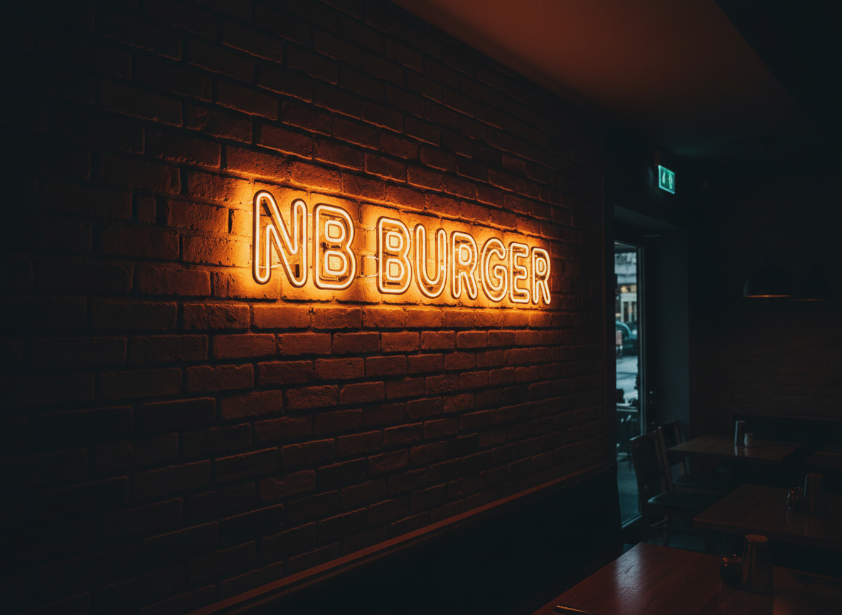 שלט NB Burger