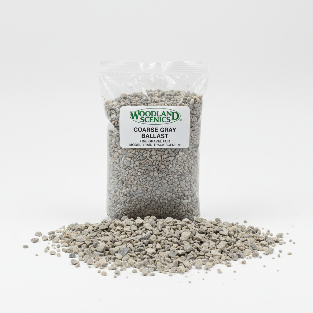 Woodland Scenics B89 Coarse Ballast Bag - Gray