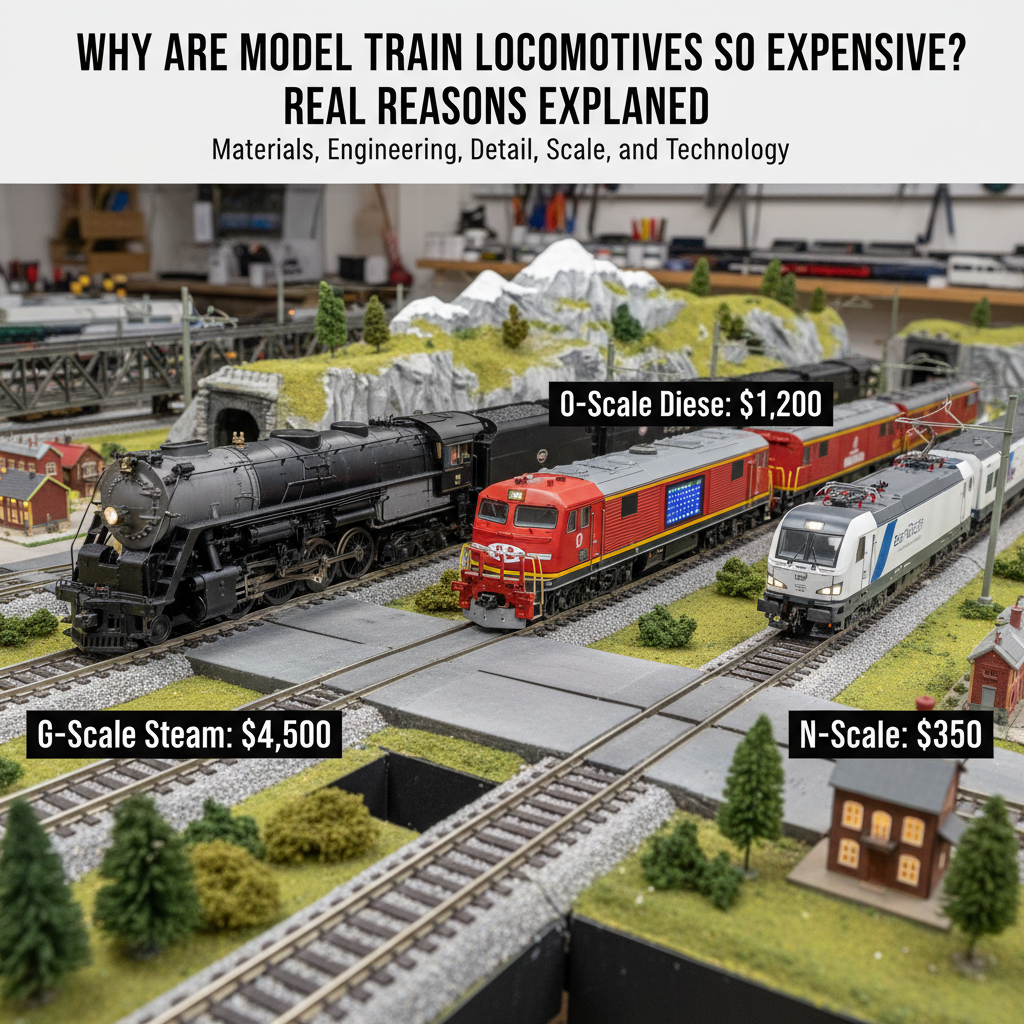 Model train comparison and tips, related to Why Are Model Trains So Expensive? The Real Reasons Explained