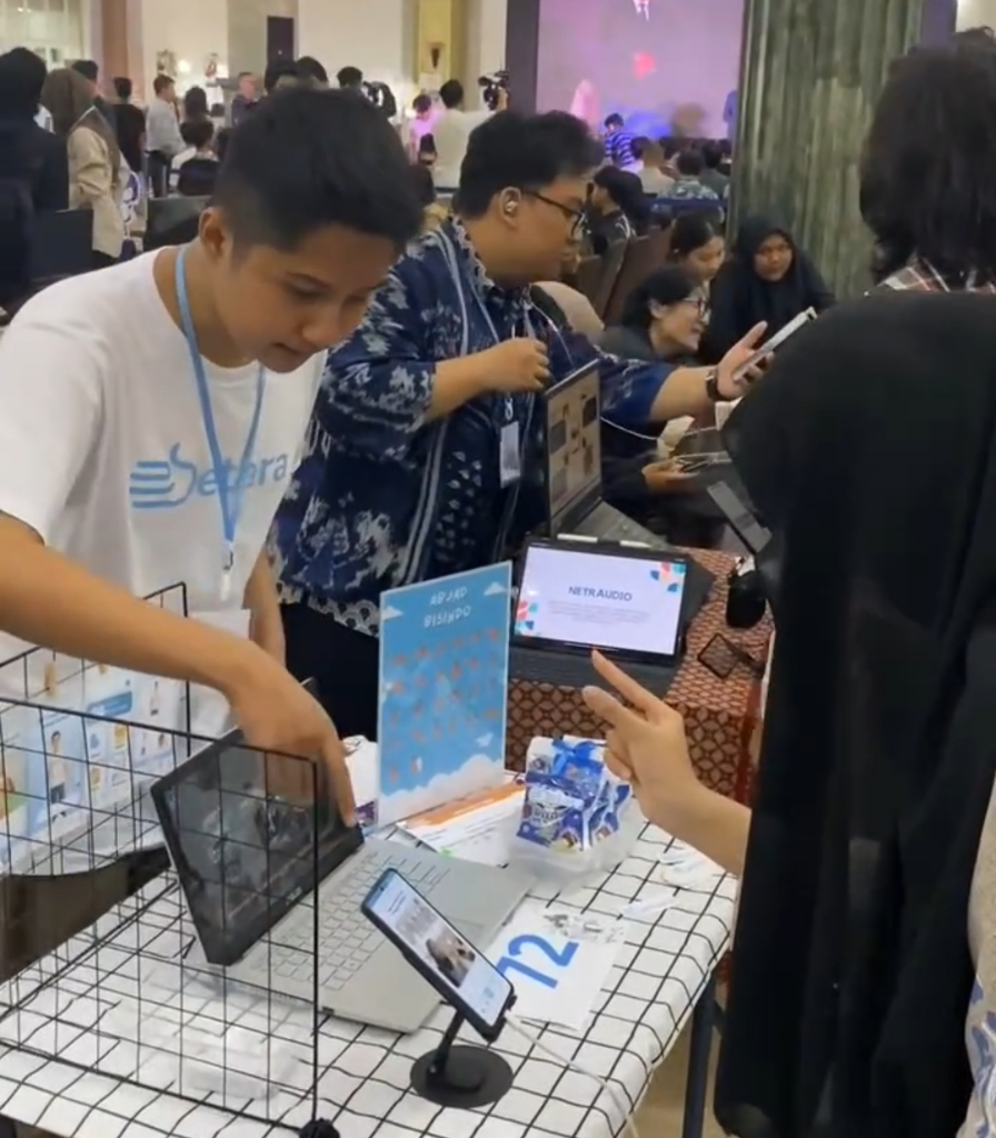 Demo Setara APP at Amicta 2025 Exhibition