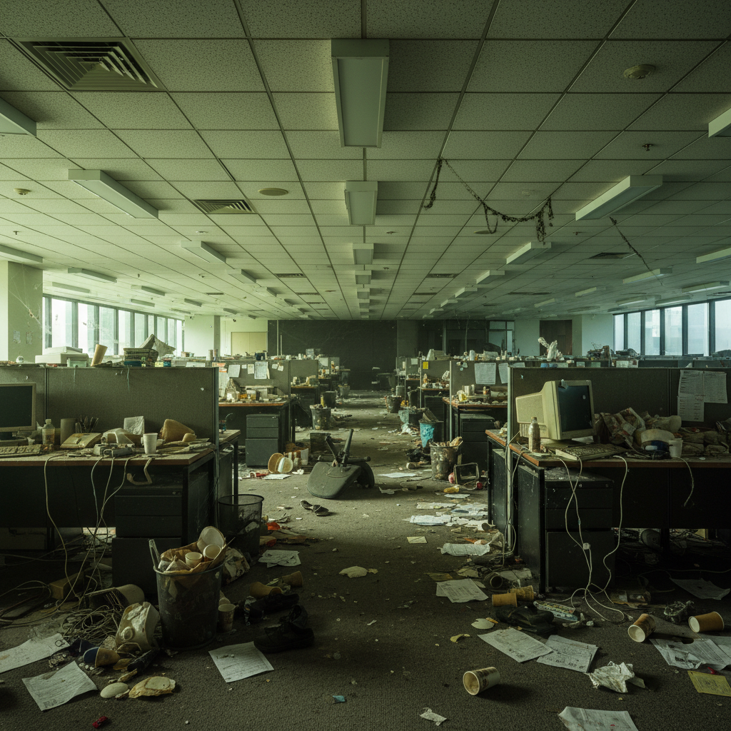 Office Cleaning before