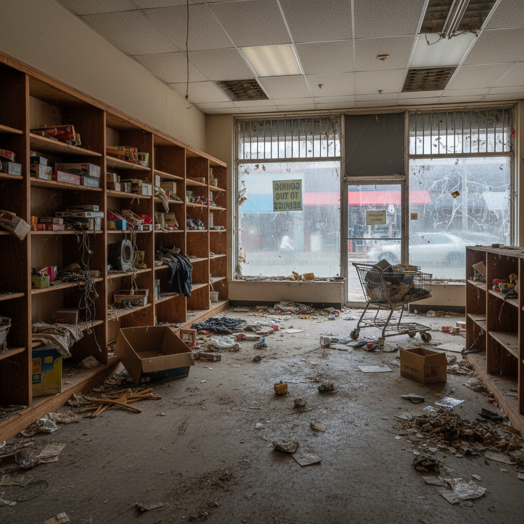 Retail Space before