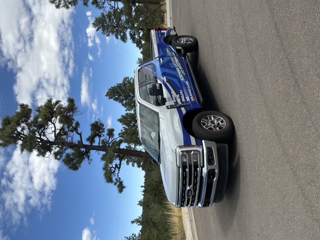 Northern Arizona Building and Investment LLC Ford truck front-quarter wrap