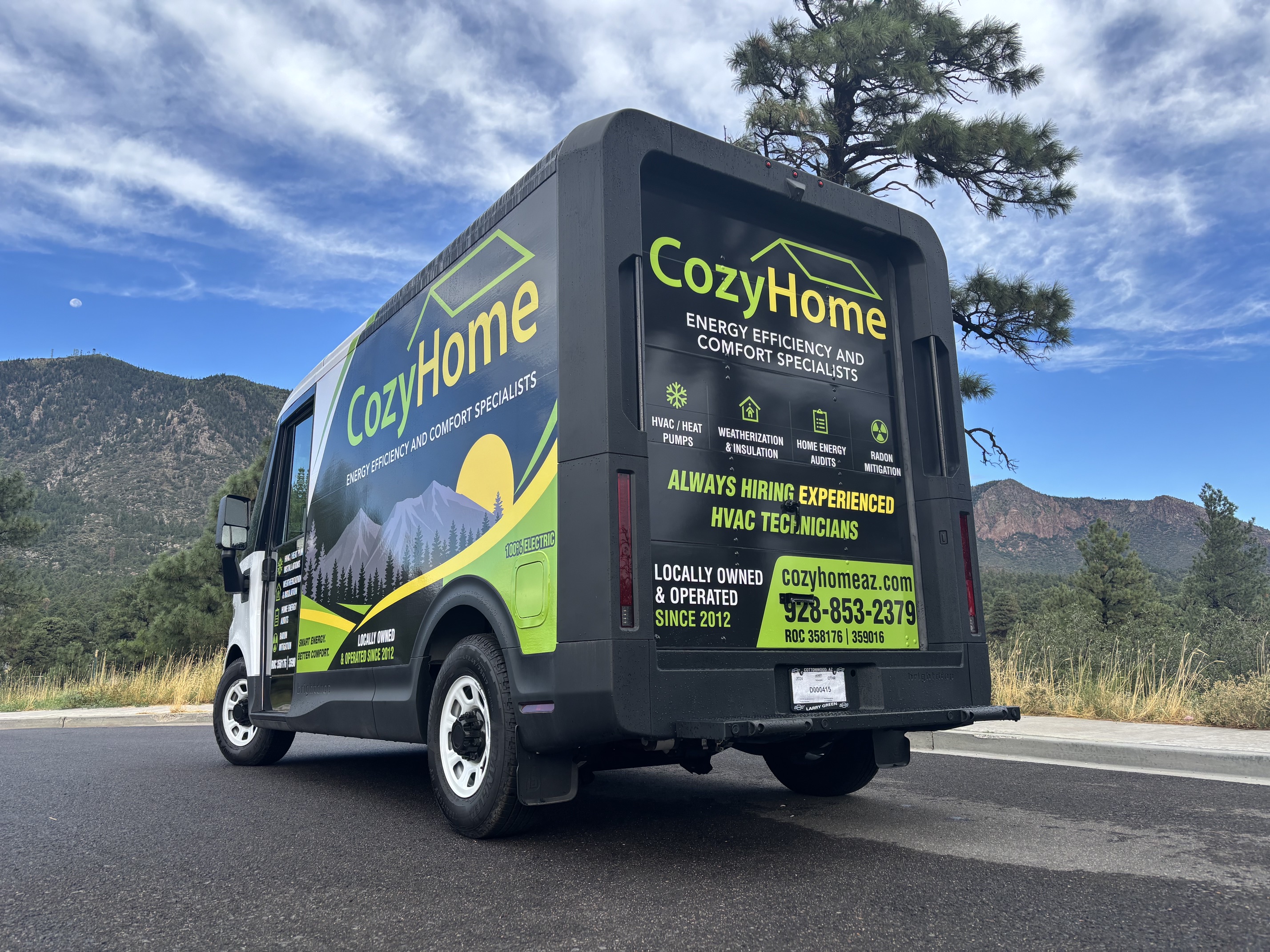 CozyHome BrightDrop van rear and side wrap
