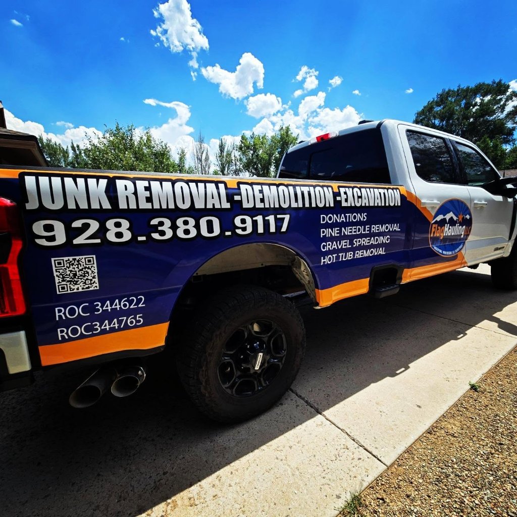FlagHauling LLC custom truck wrap