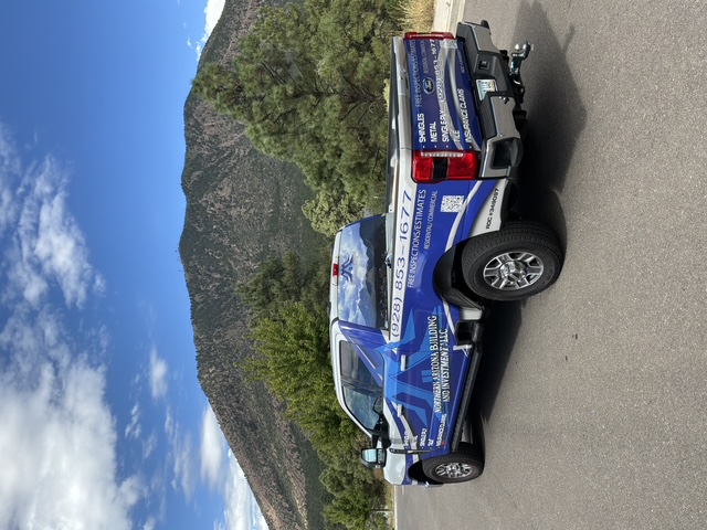 Northern Arizona Building and Investment LLC Ford truck wrap
