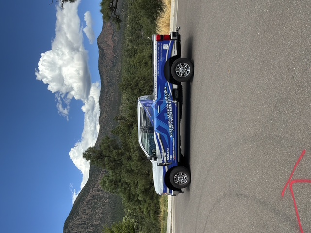 Northern Arizona Building and Investment LLC Ford truck driver-side wrap