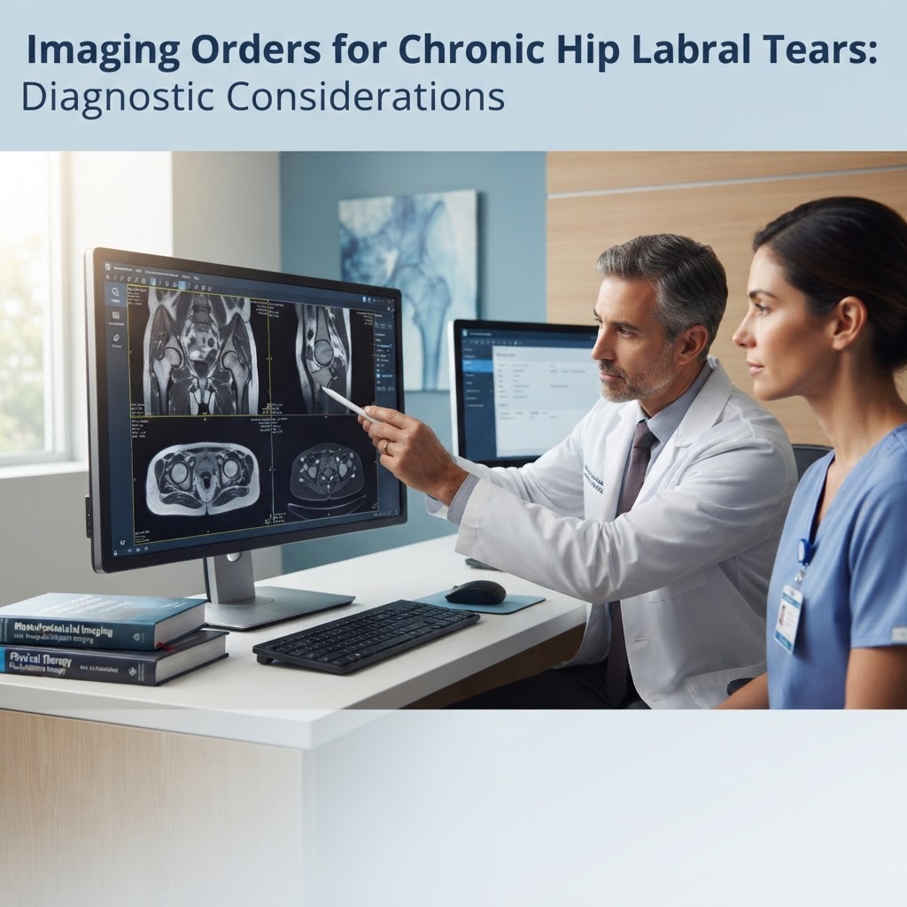 Imaging Orders for Chronic Hip Labral Tears: Diagnostic Considerations