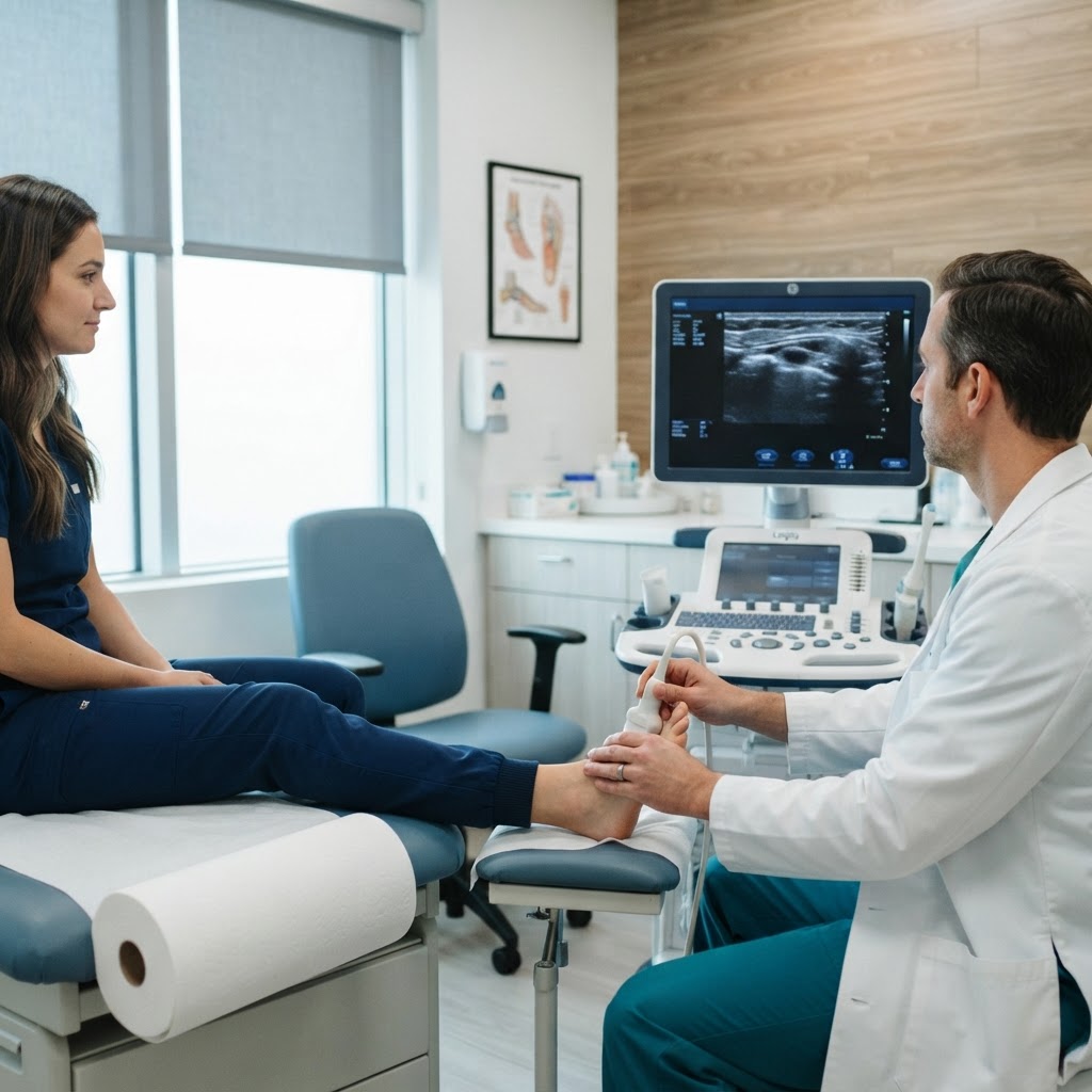 Imaging Orders for Chronic Plantar Fibromatosis: Diagnostic Considerations