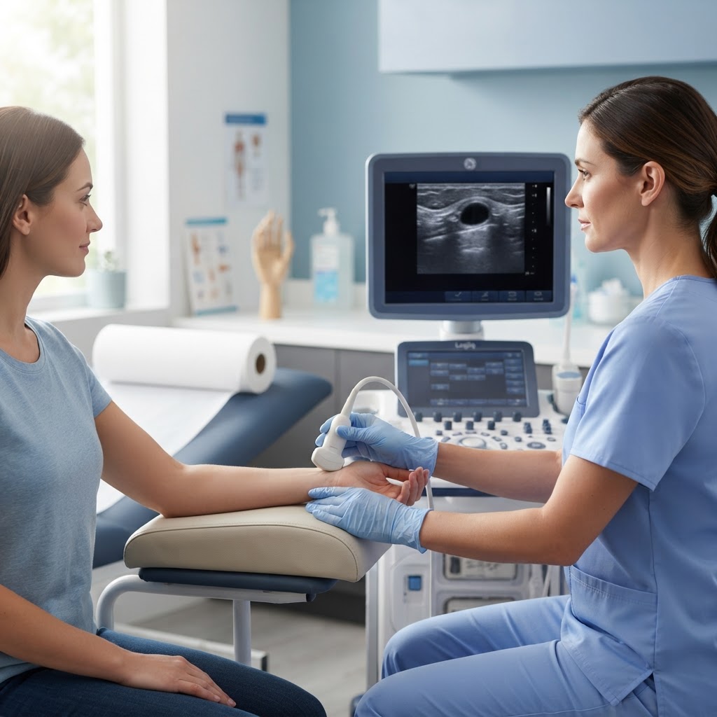 Imaging Orders for Chronic Wrist Ganglion Cysts: Diagnostic Paths